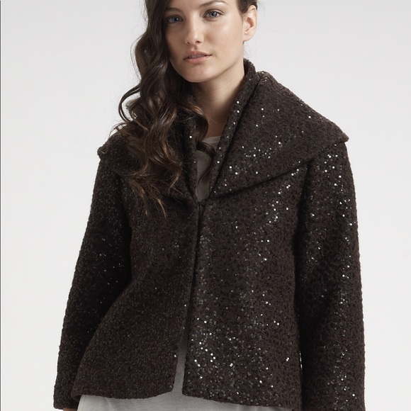 Alice + Olivia Jackets & Blazers - New Alice & Olivia wool sequin coat